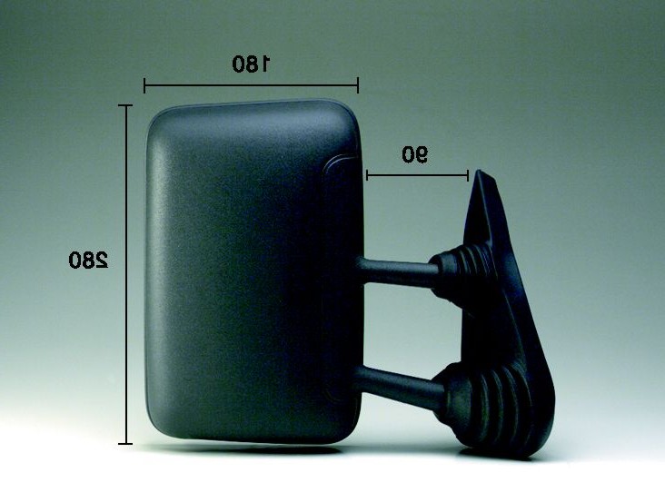 RETROVISOR MANUAL BRAZO CORTO DERECHO