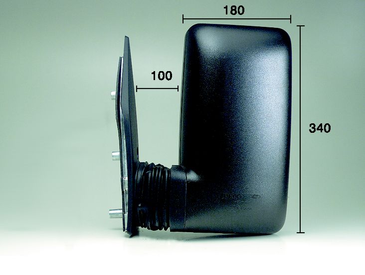 RETROVISOR MANUAL BRAZO CORTO IZQUIERDO