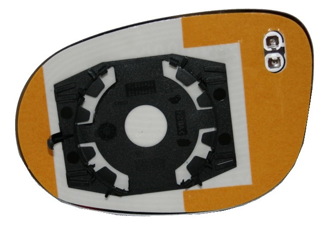 CRISTAL RETROVISOR DERECHO TERMICO CONVEXO AZUL