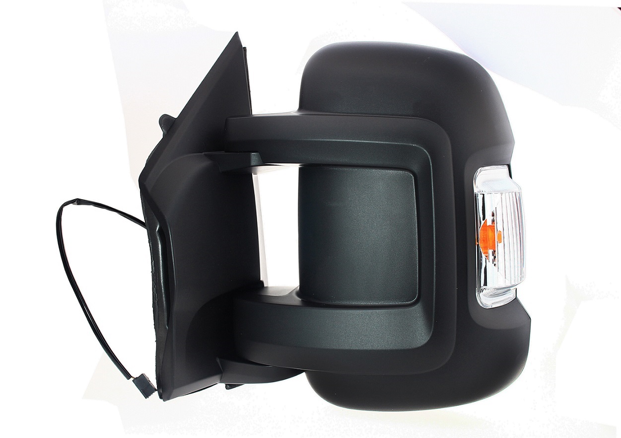 RETROVISOR IZQUIERDA ELEC TERMICO C/PILOTO 16W B/CORTO CONVEXO (8CM) 8PIN