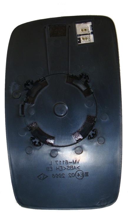 CRISTAL RETROVISOR DERECHO CONVEXO (1VIDRIO)