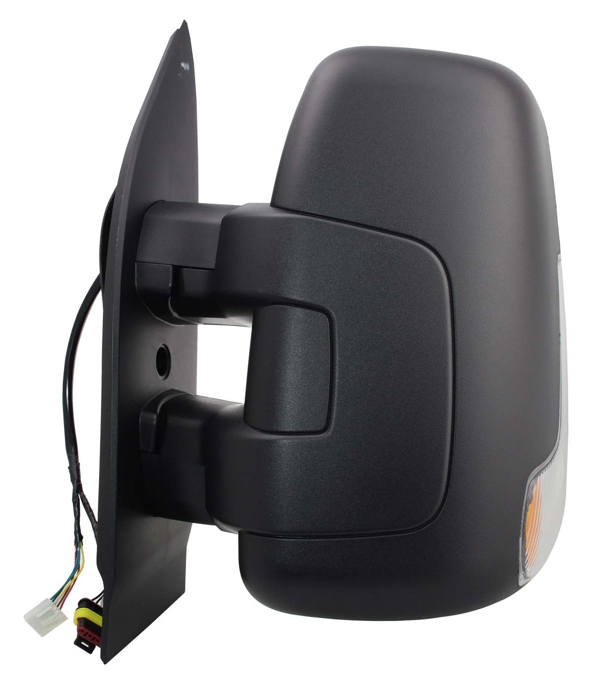 RETROVISOR IZQUIERDO ELECTRICO TERMICO PILOTO CONVEXO 7PINS