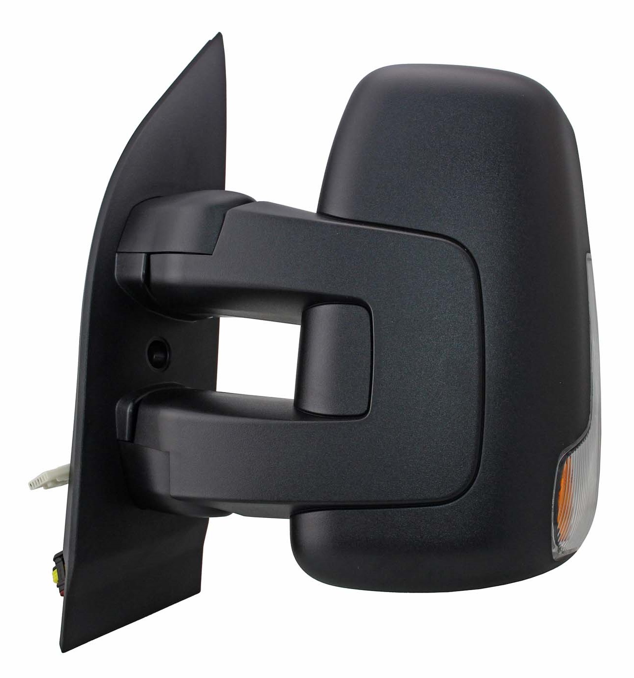 RETROVISOR IZQUIERDA MANUAL TERMICO CONVEXO C/PILOTO SENSOR B/CORTO 4PIN