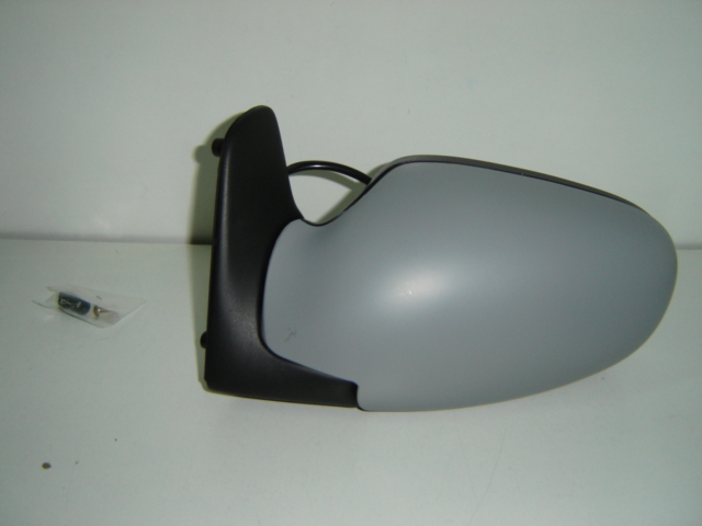 RETROVISOR IZQUIERDO CON MANDO MANUAL CONVEXO IMPRIMADO