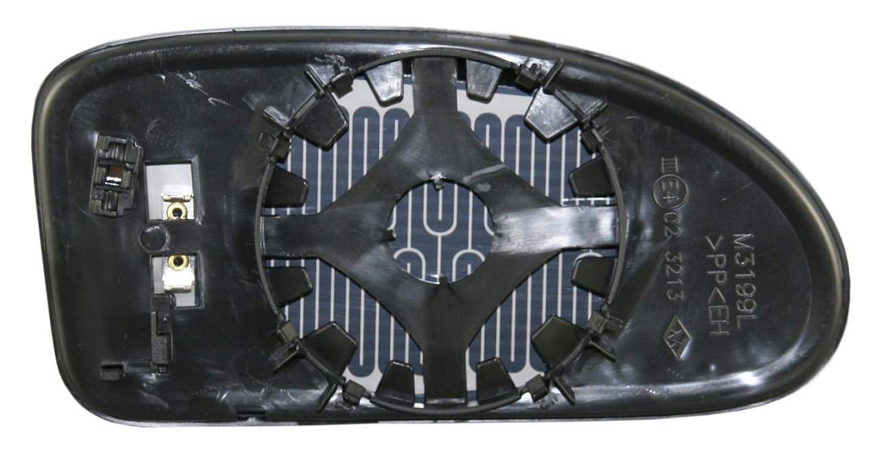 CRISTAL RETROVISOR IZQUIERDO REDONDO CONVEXO 