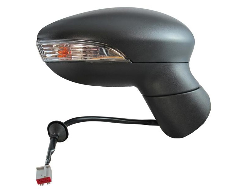 ESPEJO DERECHO ELECTRICO TERMICO REBATIBLE CON PILOTO ASFERICO LUZ CORTESIA 10 PINES