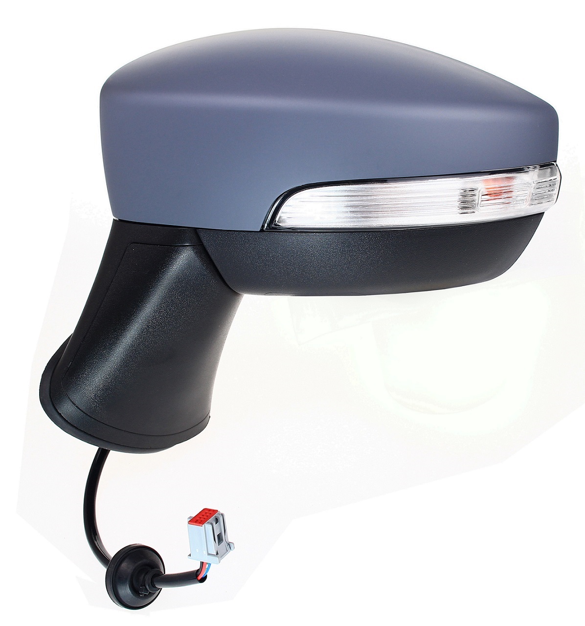 RETROVISOR IZQUIERDA ELECT TERMICO ASFERICO IMPRIMADO C/PILOTO 7PIN