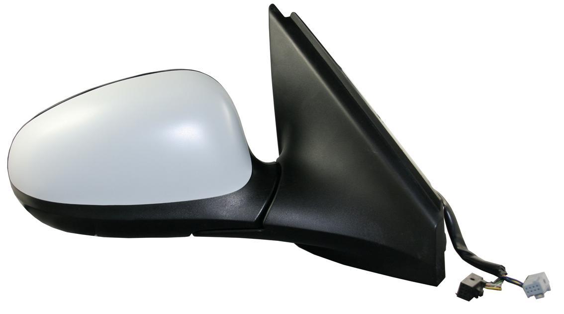 RETROVISOR DERECHO ELECTRICO TERMICO IMPRIMADO CON SONDA CONVEXO AZUL