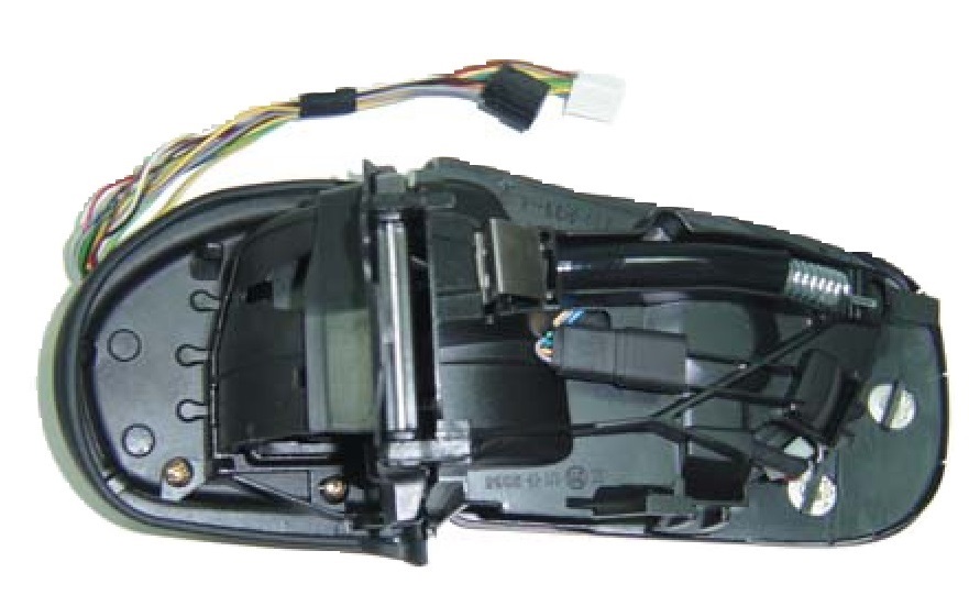 CUERPO RETROVISOR IZQUIERDO ELECTRICO ASFERICO TERMICO REBATIBLE 9PINS