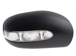 CARCASA RETROVISOR DERECHO C/PILOTO VIDRO LISO(TUNING)
