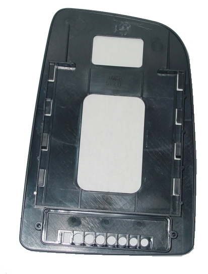 CRISTAL RETROVISOR IZQUIERDO SUPERIOR CONVEXO (RECTANGULAR)