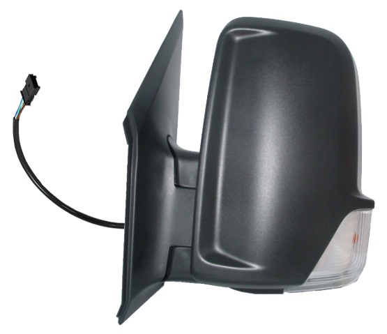 RETROVISOR IZQUIERDA MANUAL C/PILOTO CONVEXO (B/CORTO)2PIN