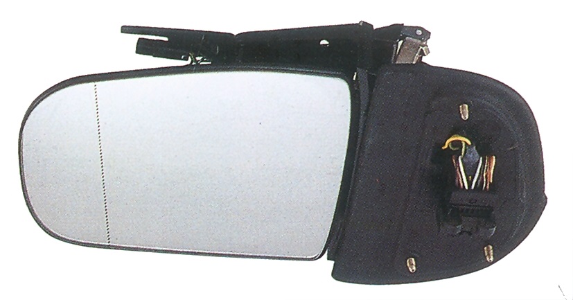 CUERPO RETROVISOR DERECHO ELECTRICO TERMICO REBATIBLE ASFERICO CON PILOTO 9PINS