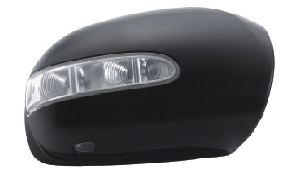 CARCASA RETROVISOR DERECHA IMPRIMADA C/PILOTO+LUZ CORT