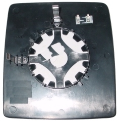 CRISTAL RETROVISOR CON SOPORTE DERECHO TERMICO CONVEXO