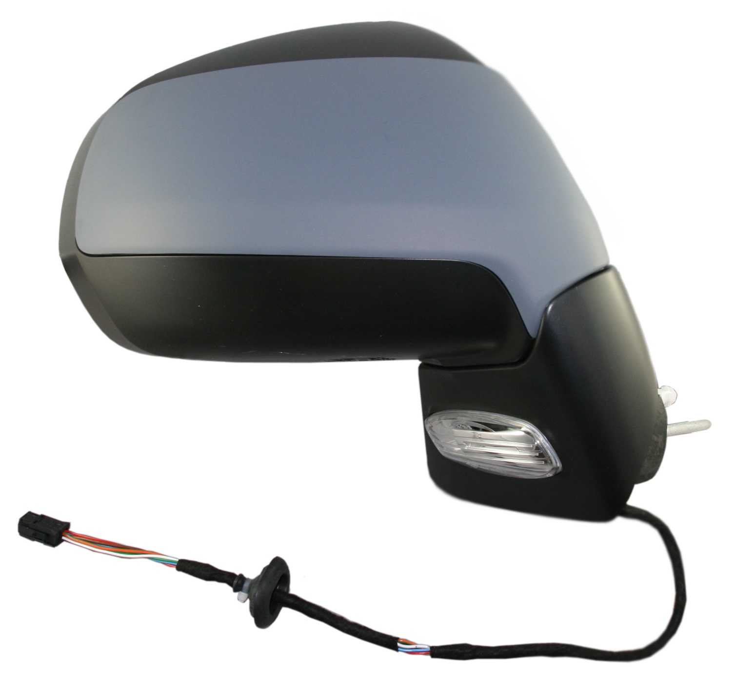 RETROVISOR DERECHO ELECTRICO TERMICO CON PILOTO REBATIBLE  CON SONDA 11PINS