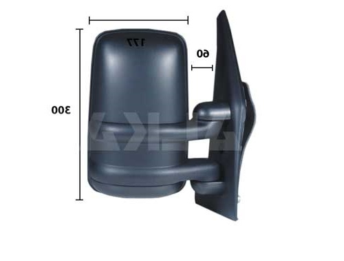 RETROVISOR MANUAL DERECHO CONVEXO BRAZO CORTO