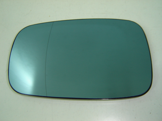 CRISTAL RETROVISOR CON SOPORTE IZQUIERDO ELECTRICO TERMICO AZUL ASFERICO