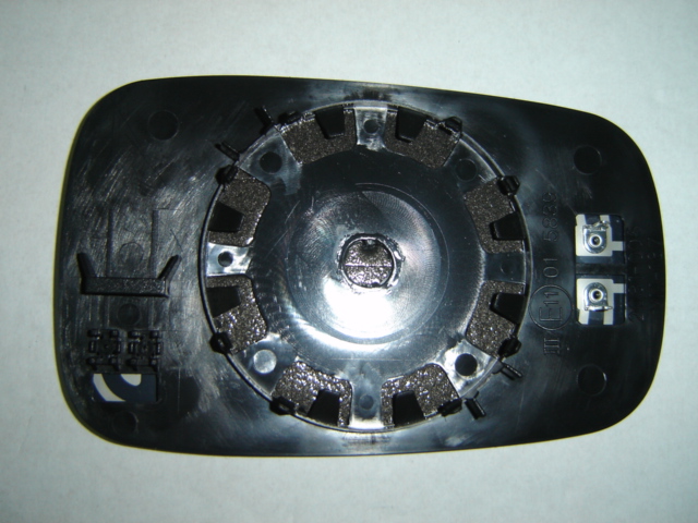 CRISTAL RETROVISOR DERECHO CON SOPORTE TERMICO CONVEXO