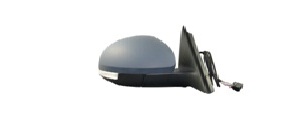 RETROVISOR DERECHO ELECTRICO TERMICO PILOTO IMPRIMADO 7PINS