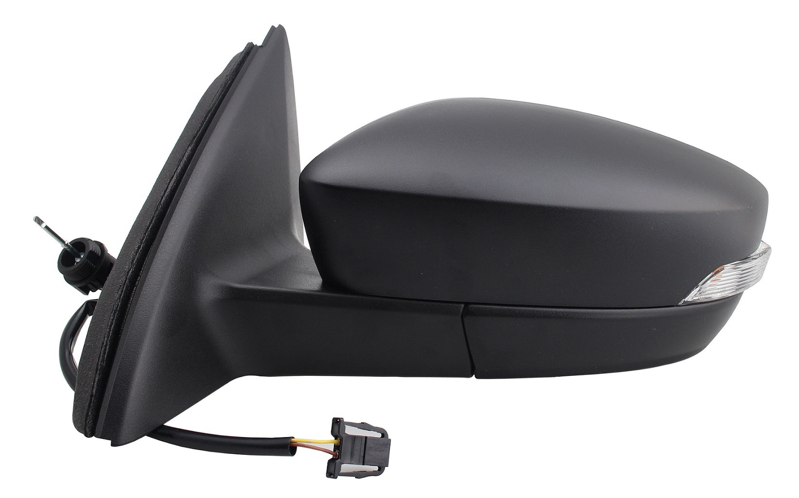 RETROVISOR IZQUIERDO C/CABLE IMPRIMADO CONVEXO