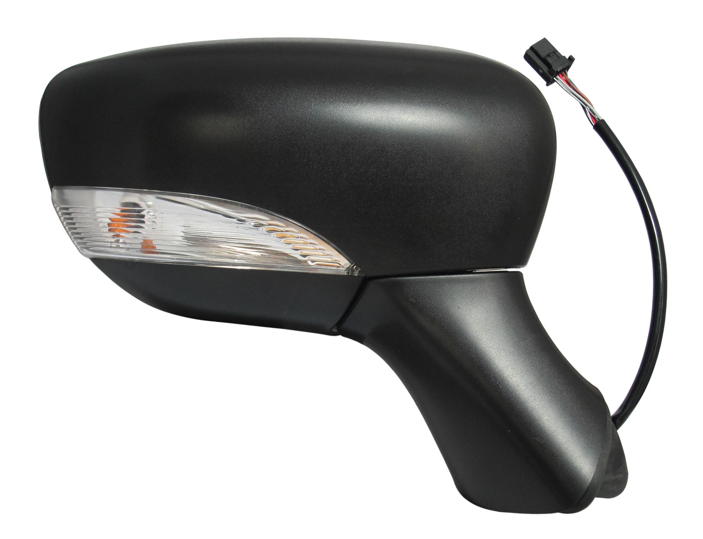 RETROVISOR DERECHO ELECTRICO TERMICO IMPRIMADO PILOTO SONDA 9PINS
