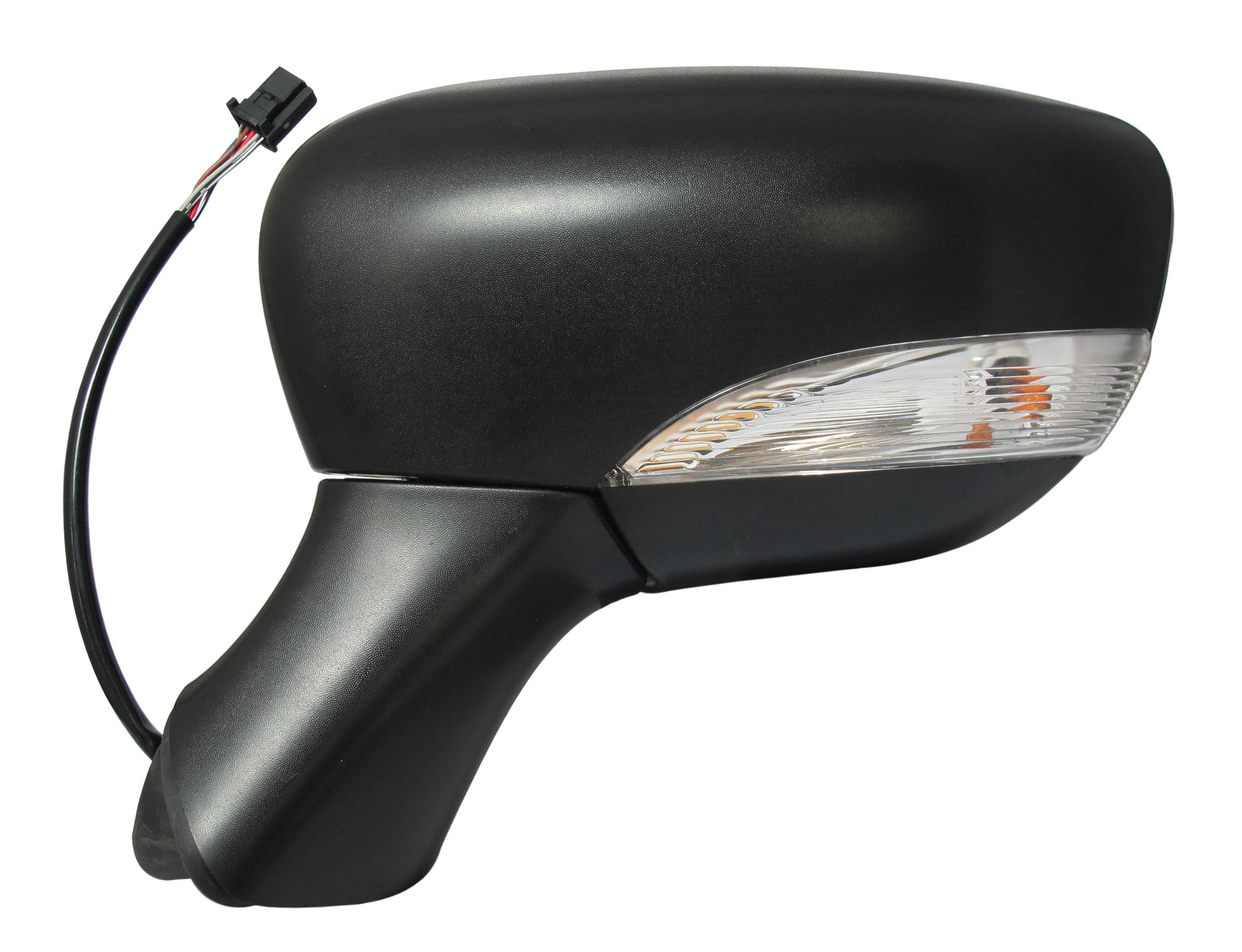 RETROVISOR IZQUIERDO ELECTRICO TERMICO IMPRIMADO PILOTO 7PINS