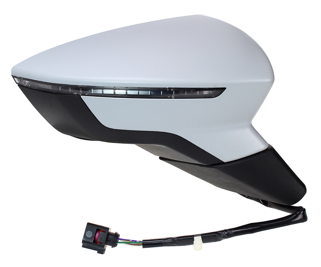RETROVISOR DERECHO ELECTRICO TERMICO REBATIBLE PILOTO 8PIN