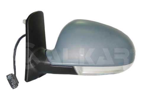 RETROVISOR DERECHO ELECTRICO TERMICO IMPRIMADO REBATIBLE CON PILOTO