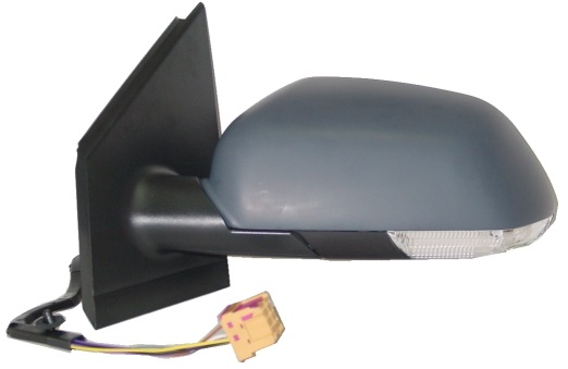 RETROVISOR IZQUIERDO ELECTRICO ASFERICO TERMICO CON PILOTO IMPRIMADO