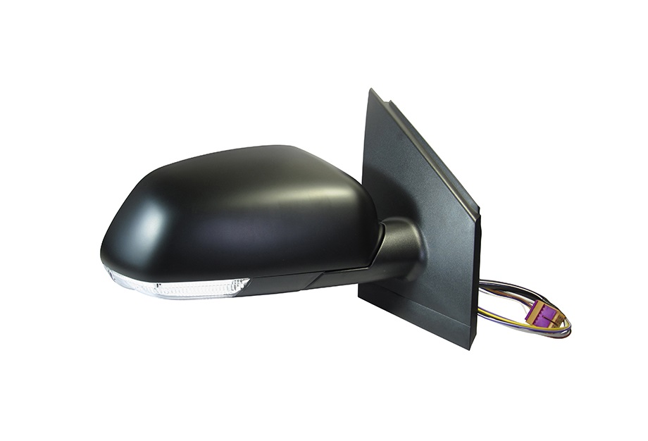 RETROVISOR DERECHA ELECT TERMICO CONVEXO NEGRO C/PILOTO
