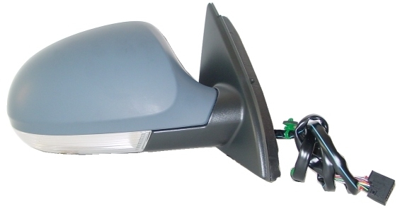 RETROVISOR DERECHO ELECTRICO TERMICO CONVEXO IMPRIMADO PILOTO