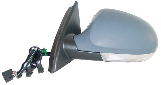 RETROVISOR IZQUIERDO ELECTRICO TERMICO ASFERICO IMPRIMADO PILOTO