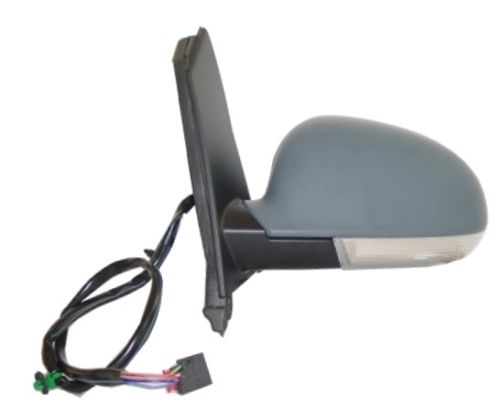 RETROVISOR IZQUIERDO ELECTRICO TERMICO IMPRIMADO ASFERICO PILOTO