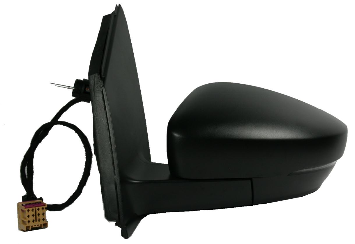 RETROVISOR IZQUIERDO CON MANDO CON PILOTO IMPRIMADO ASFERICO