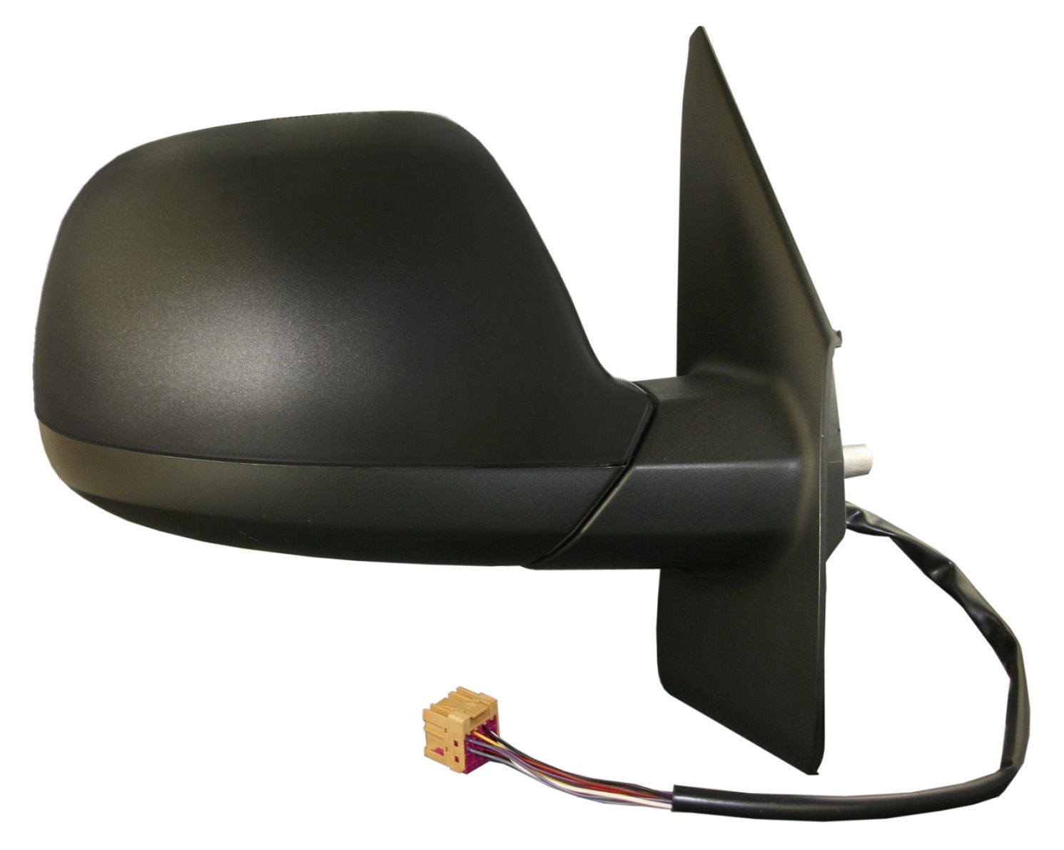RETROVISOR DERECHA ELECT TERMICO CONVEXO NEGRO 5PIN