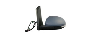 RETROVISOR IZQUIERDO ELECTRICO TERMICO PILOTO REBATIBLE IMPRIMADO 13PINS