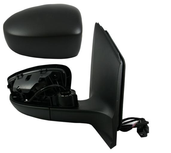 RETROVISOR DERECHO ELECTRICO TERMICO CONVEXO IMPRIMADO 5PINS
