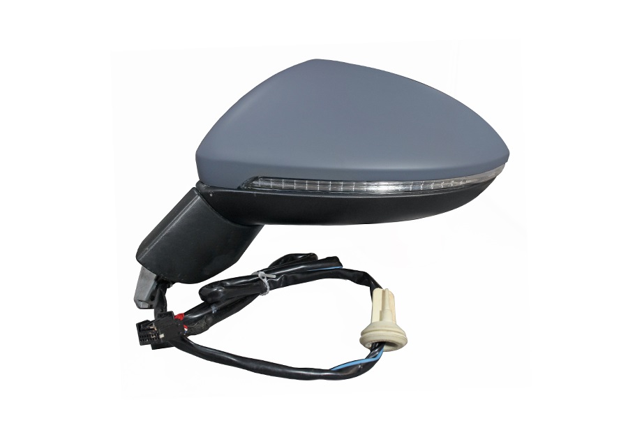 RETROVISOR IZQUIERDA ELECT TERMICO REBATIBLE C/PILOTO IMPRIMADO ASFERICO 10PIN SW 14-