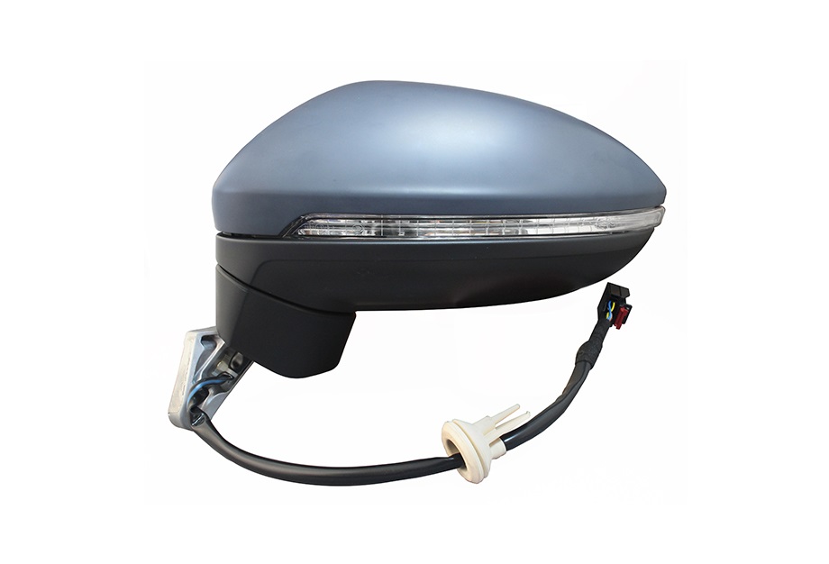 RETROVISOR IZQUIERDA ELECT TERMICO C/PILOTO IMPRIMADO ASFERICO6PIN