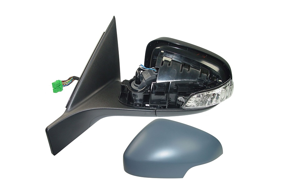 RETROVISOR IZQUIERDA ELECT TERMICO C/PILOTO IMPRIMADO ASFERICO C/SENSOR 8PIN