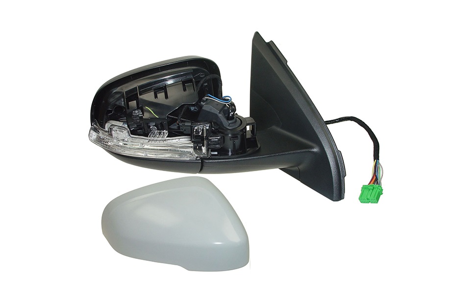 RETROVISOR DERECHA ELECT TERMICO C/PILOTO IMPRIMADO ASFERICO 6PIN