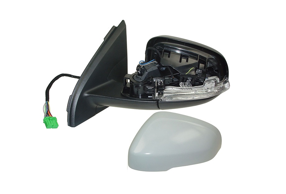 RETROVISOR IZQUIERDA ELECT TERMICO C/PILOTO IMPRIMADO C/SENSOR ASFERICO 8PIN
