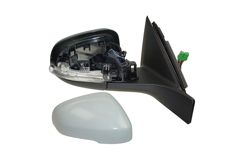 RETROVISOR DER ELECT IMPRIMADO ASF TERM REBATIBLE C/PILOTO L/CORT 8PIN