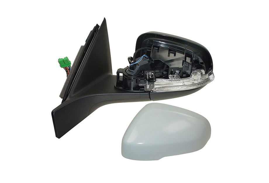 RETROVISOR IZQ ELEC IMPRIMADO ASF TER REB C/PILOTO L/COR C/SEN 10PIN