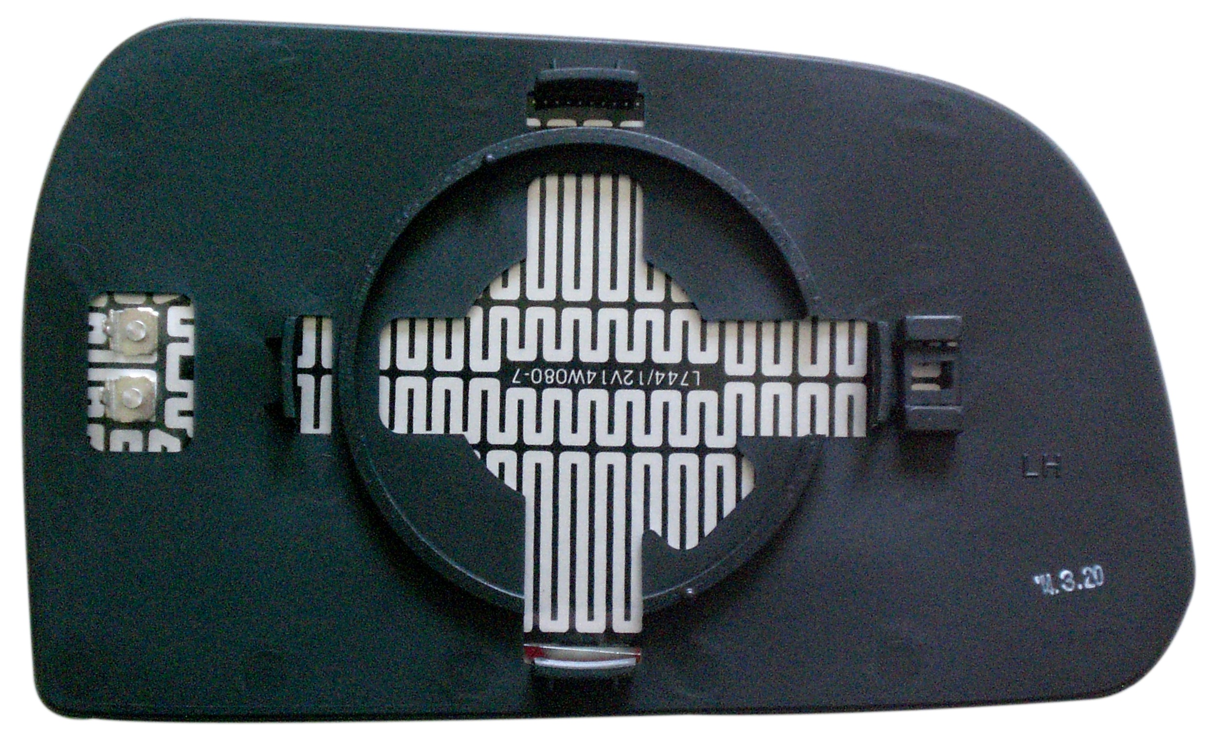 CRISTAL RETROVISOR IZQUIERDO CONVEXO TERMICO