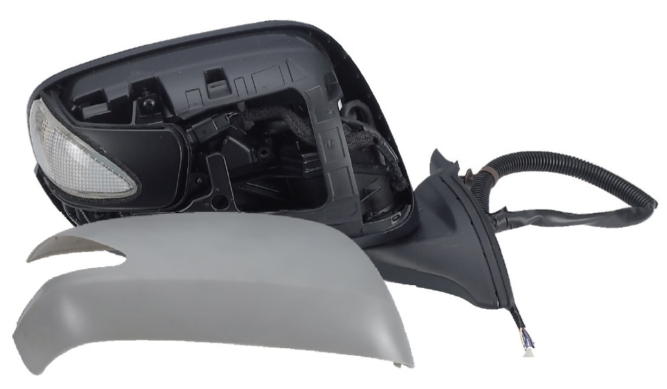 RETROVISOR DERECHO ELECTRICO IMPRIMADO CONVEXO PILOTO REBATIBLE