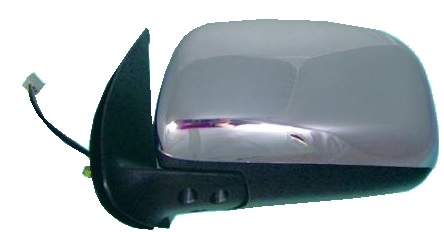 RETROVISOR IZQUIERDO ELECTRICO CROMADO