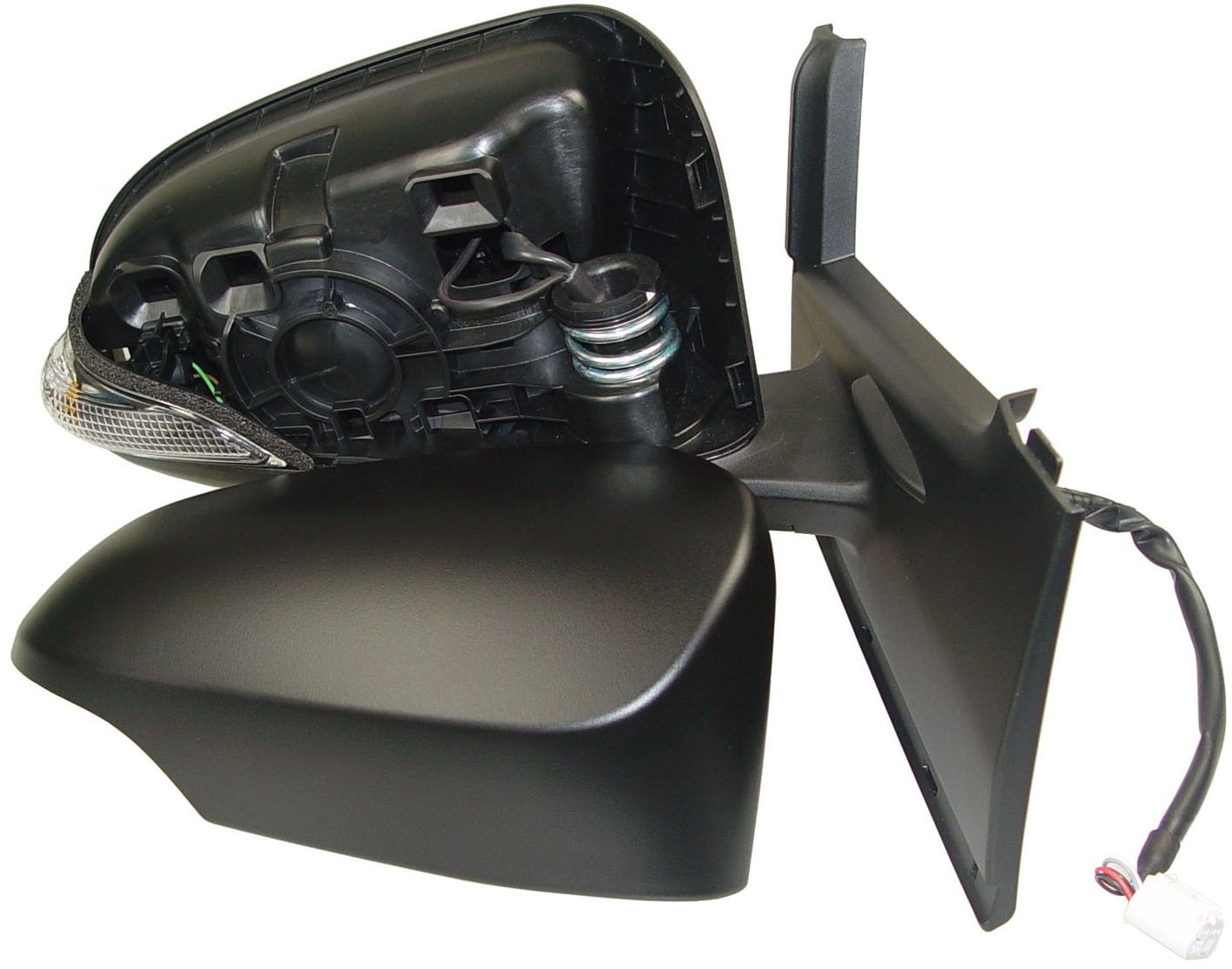 RETROVISOR DERECHO ELECTRICO TERMICO IMPRIMADO CONVEXO C/PILOTO 7PINS