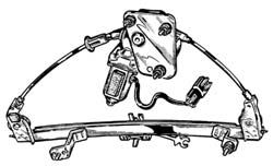 ELEVALUNAS DELANTERO ELECTRICO DERECHO
